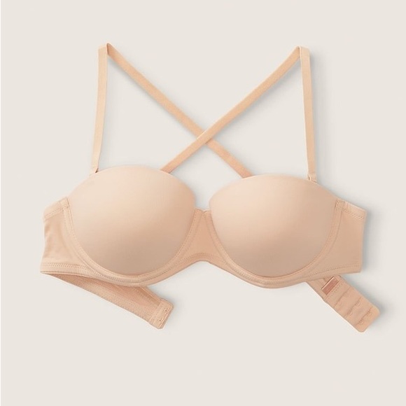 Victoria’s Secret PINK Strapless Multiway Push Up Bra - Picture 3 of 7